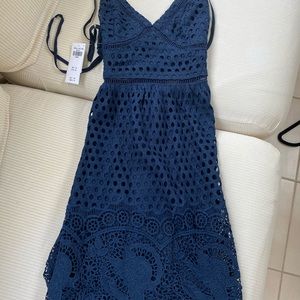 Abercrombie & fitch eyelet dress